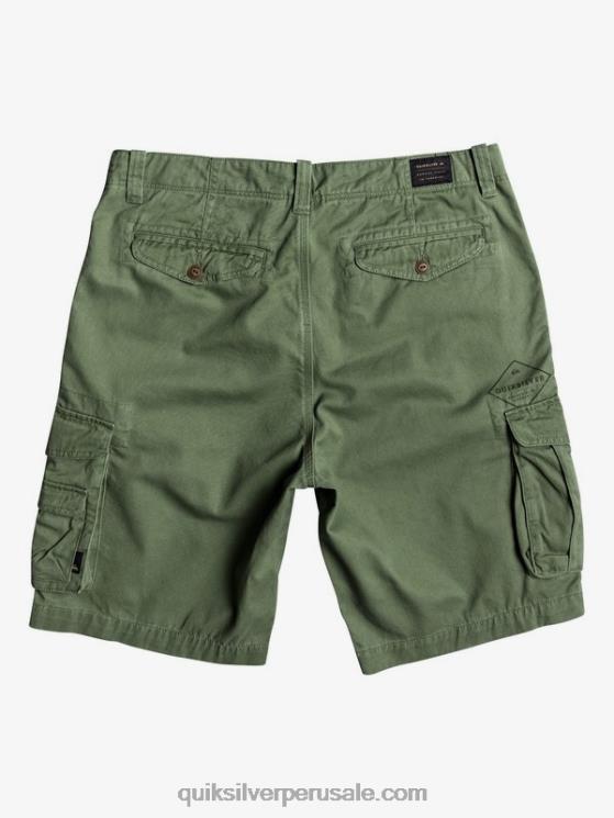 Quiksilver N8LNT1523 hombres trébol de cuatro hojas shorts cargo batalla crucial 21