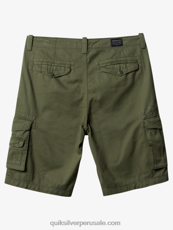 Quiksilver N8LNT1523 hombres trébol de cuatro hojas shorts cargo batalla crucial 21