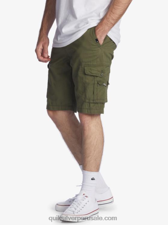 Quiksilver N8LNT1523 hombres trébol de cuatro hojas shorts cargo batalla crucial 21