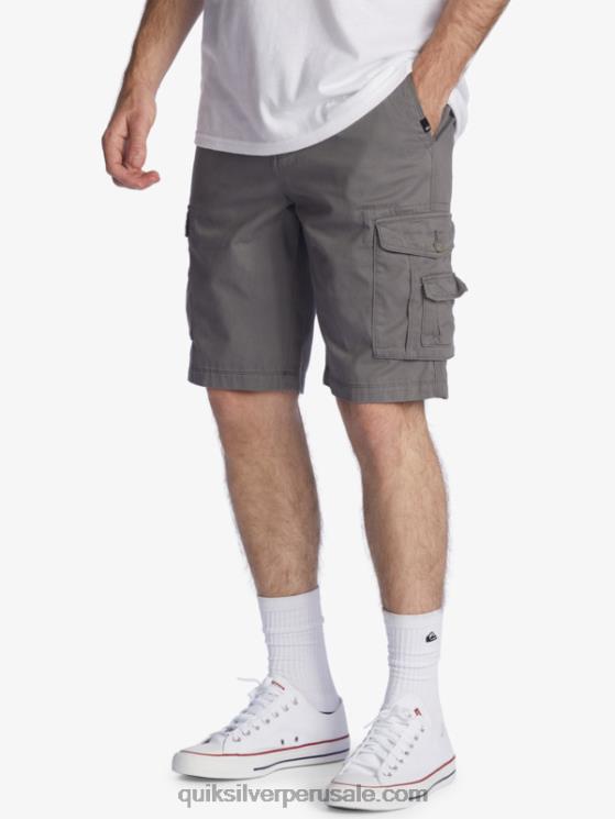 Quiksilver N8LNT1525 hombres sombra tranquila shorts cargo batalla crucial 21