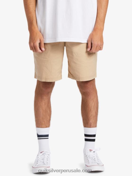 Quiksilver N8LNT1578 hombres incienso Waterman después de pantalones cortos de surf