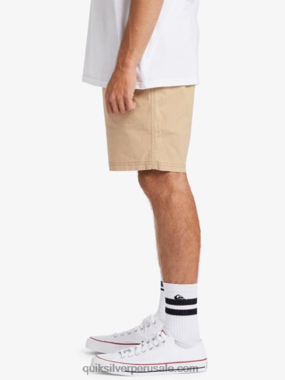 Quiksilver N8LNT1578 hombres incienso Waterman después de pantalones cortos de surf
