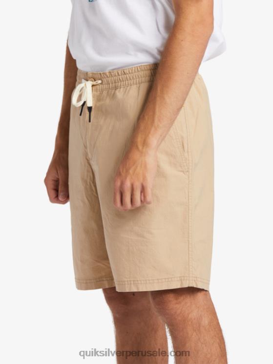 Quiksilver N8LNT1578 hombres incienso Waterman después de pantalones cortos de surf