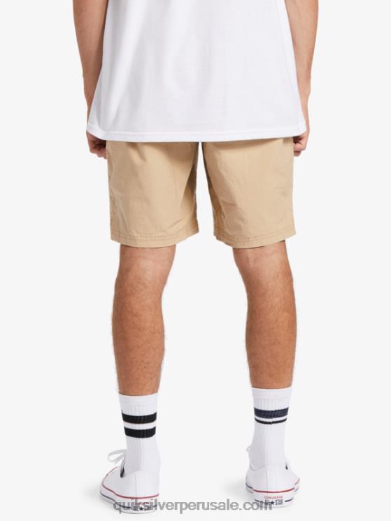Quiksilver N8LNT1578 hombres incienso Waterman después de pantalones cortos de surf