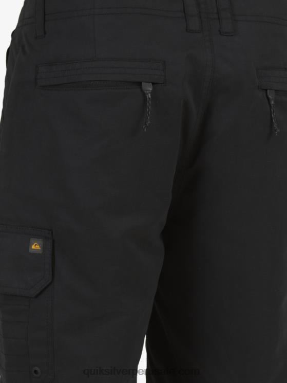 Quiksilver N8LNT1727 hombres negro shorts cargo waterman maldive 20
