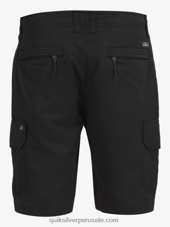 Quiksilver N8LNT1727 hombres negro shorts cargo waterman maldive 20