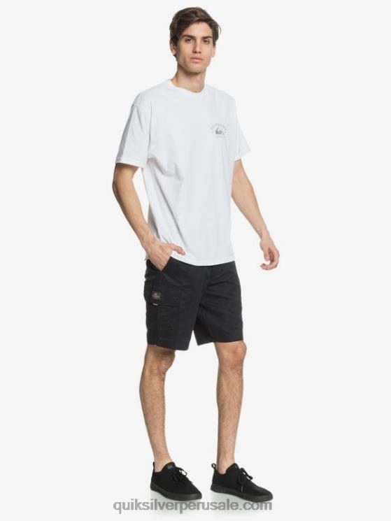 Quiksilver N8LNT1727 hombres negro shorts cargo waterman maldive 20