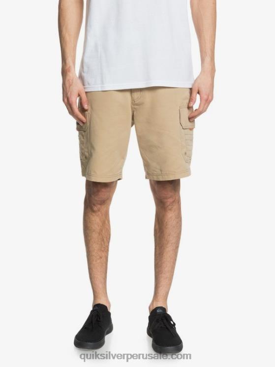 Quiksilver N8LNT1729 hombres incienso shorts cargo waterman maldive 20