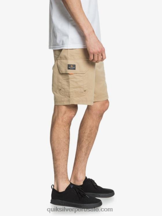 Quiksilver N8LNT1729 hombres incienso shorts cargo waterman maldive 20