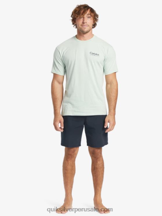 Quiksilver N8LNT256 hombres negro shorts waterman last light elastizados 19