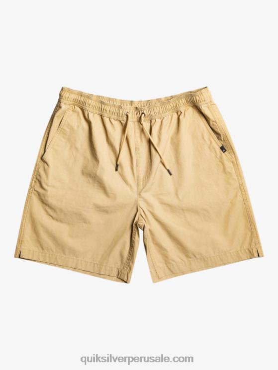 Quiksilver N8LNT320 hombres playa shorts elásticos taxer