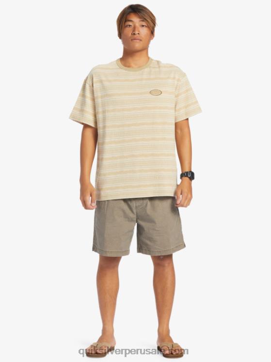 Quiksilver N8LNT322 hombres chispas de chocolate shorts elásticos taxer