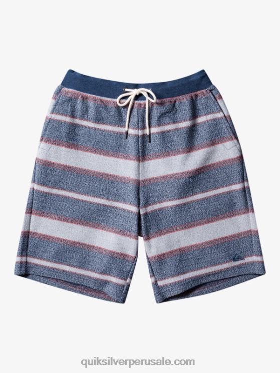 Quiksilver N8LNT326 hombres gran otway de la marina de medianoche grandes pantalones cortos de chándal otway