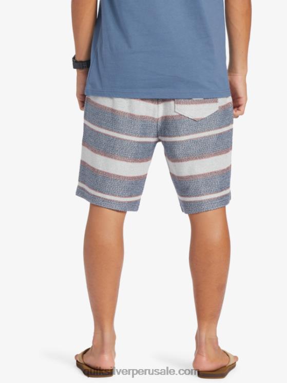 Quiksilver N8LNT326 hombres gran otway de la marina de medianoche grandes pantalones cortos de chándal otway