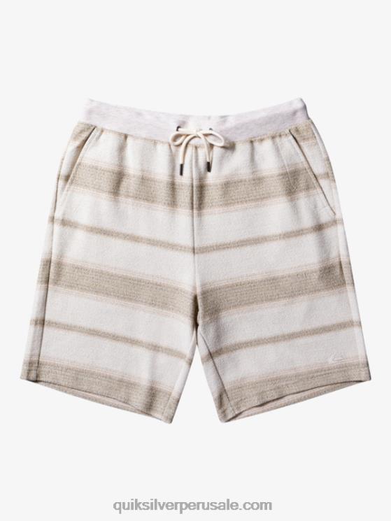 Quiksilver N8LNT327 hombres gran otway gris oliva grandes pantalones cortos de chándal otway
