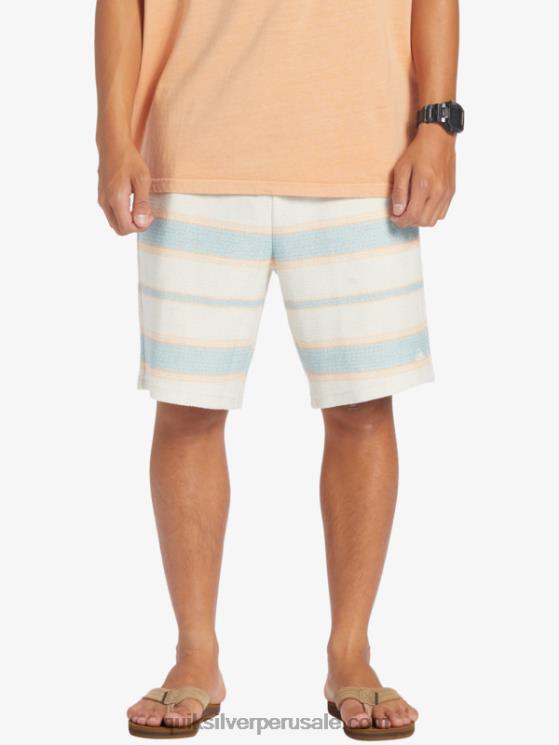 Quiksilver N8LNT328 hombres camafeo azul gran otway grandes pantalones cortos de chándal otway