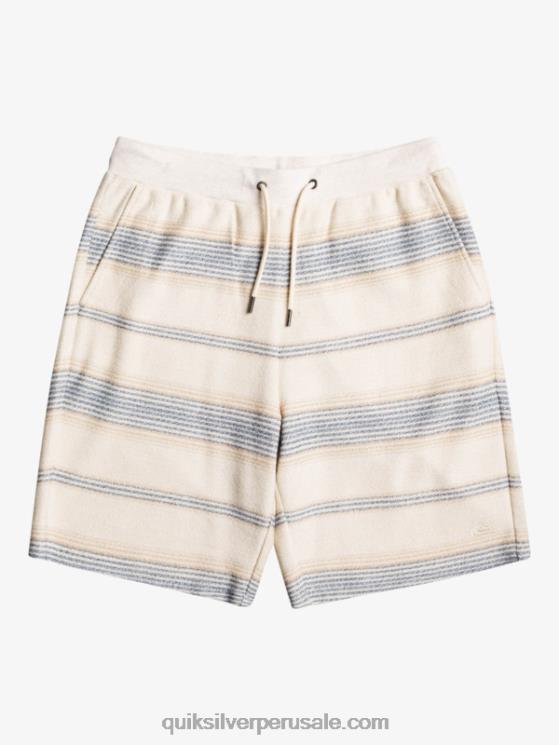 Quiksilver N8LNT330 hombres raya otway del mar de bering grandes pantalones cortos de chándal otway
