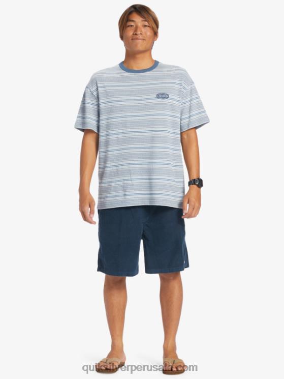 Quiksilver N8LNT362 hombres azul marino medianoche shorts de pana taxer
