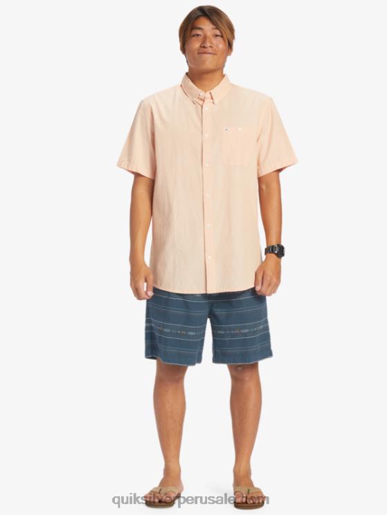 Quiksilver N8LNT420 hombres mini jacquard azul marino medianoche pantalones cortos taxer en jacquard