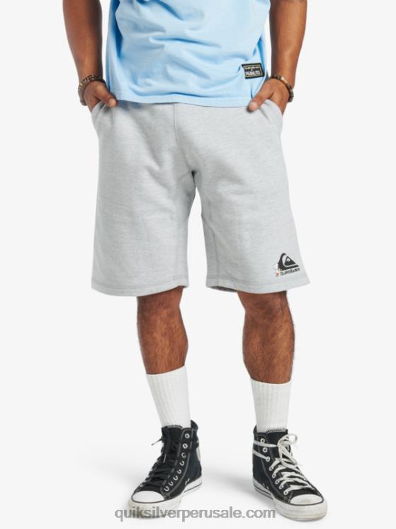 Quiksilver x Peanuts N8LNT1882 hombres brezo atlético pantalones cortos de leyendas locales