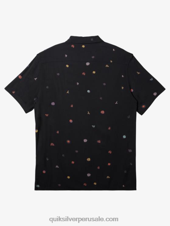 Quiksilver N8LNT1227 hombres minimarca de asfalto camisa de manga corta minimark