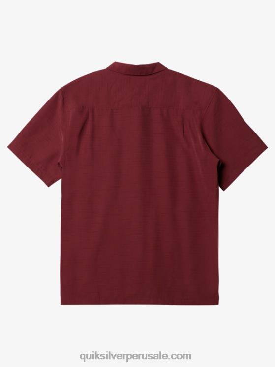 Quiksilver N8LNT1306 hombres centinela de palisandro camisa antiarrugas premium waterman centinela