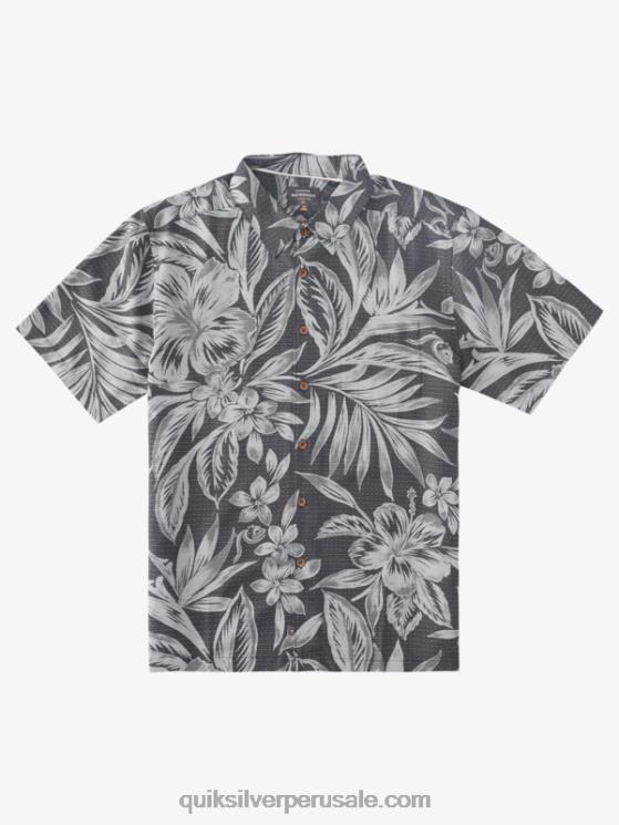 Quiksilver N8LNT1336 hombres dias negros de brunch camisa de manga corta hora de brunch waterman