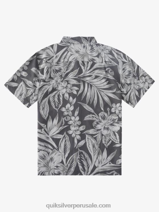Quiksilver N8LNT1336 hombres dias negros de brunch camisa de manga corta hora de brunch waterman