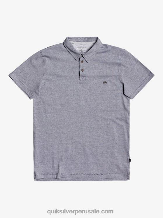 Quiksilver N8LNT1551 hombres noche parisina polo de manga corta de crucero de sol todos los días