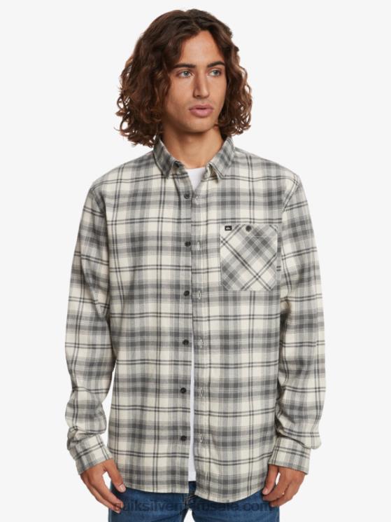 Quiksilver N8LNT1560 hombres Hatton puerta de hierro camisa de manga larga