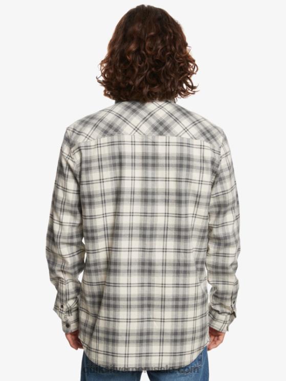Quiksilver N8LNT1560 hombres Hatton puerta de hierro camisa de manga larga