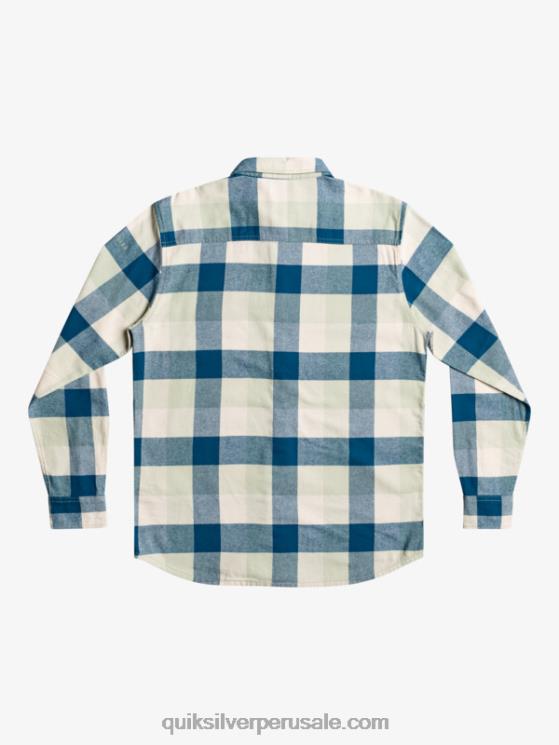 Quiksilver N8LNT1573 hombres madre de la salvia del desierto camisa de franela de manga larga motherfly