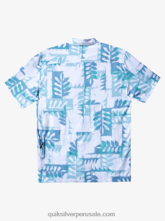 Quiksilver N8LNT157 hombres kailua acuática Waterman kailua cruiser camiseta técnica de surf de manga corta upf 50
