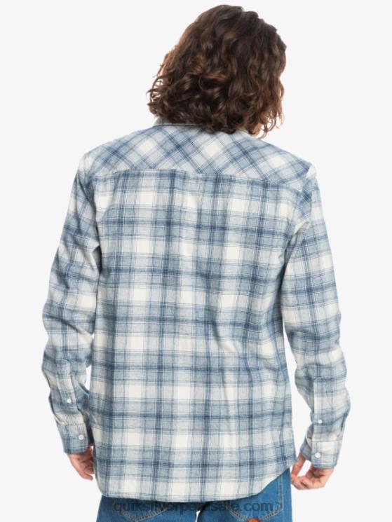 Quiksilver N8LNT1768 hombres ganaway de abedul camisa de franela de manga larga ganaway stretch