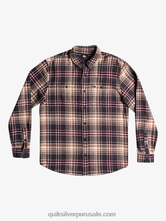 Quiksilver N8LNT1771 hombres intrépido fantasma camisa de franela de manga larga intrepide explorer