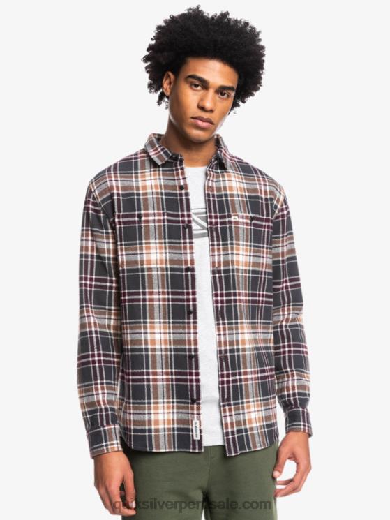 Quiksilver N8LNT1771 hombres intrépido fantasma camisa de franela de manga larga intrepide explorer