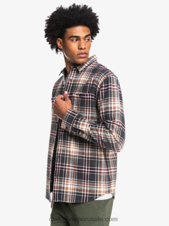 Quiksilver N8LNT1771 hombres intrépido fantasma camisa de franela de manga larga intrepide explorer