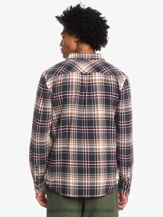 Quiksilver N8LNT1771 hombres intrépido fantasma camisa de franela de manga larga intrepide explorer