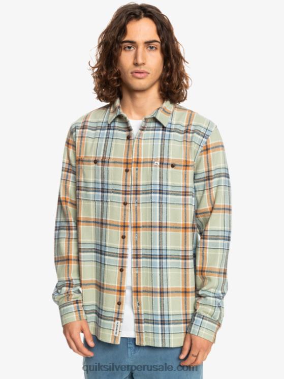Quiksilver N8LNT1772 hombres intrépido sabio del desierto camisa de franela de manga larga intrepide explorer