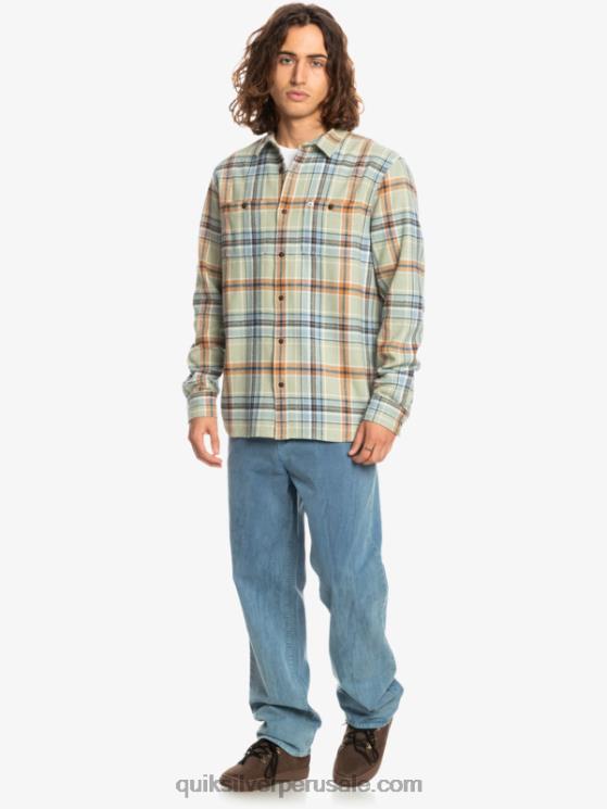 Quiksilver N8LNT1772 hombres intrépido sabio del desierto camisa de franela de manga larga intrepide explorer