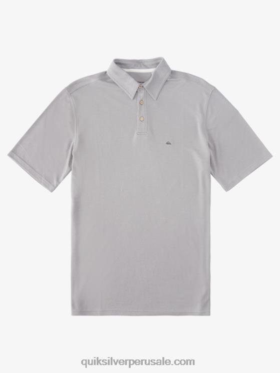 Quiksilver N8LNT247 hombres piel de tiburon polo de manga corta waterman waterpolo