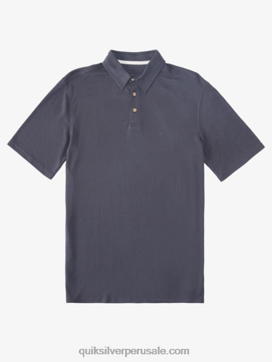 Quiksilver N8LNT250 hombres noches azules polo de manga corta waterman waterpolo