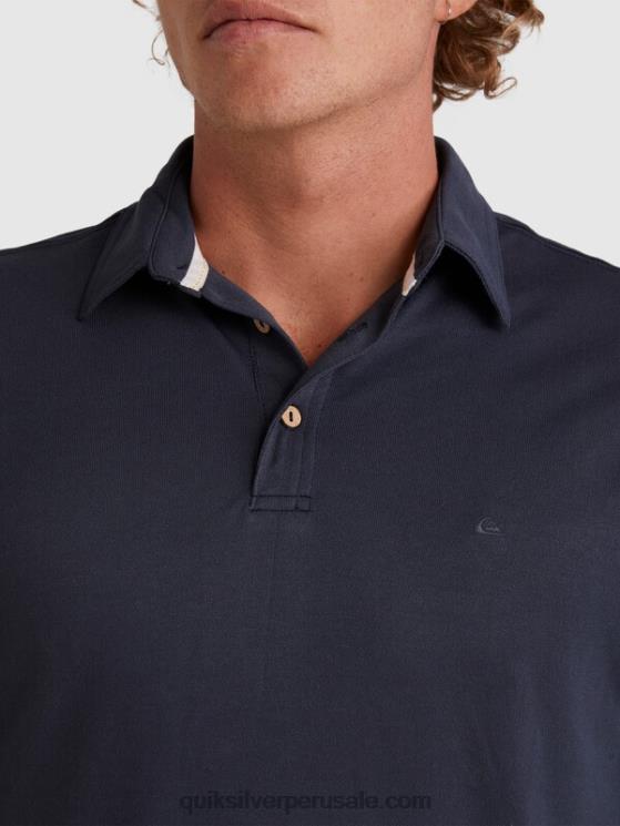 Quiksilver N8LNT250 hombres noches azules polo de manga corta waterman waterpolo