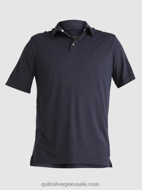 Quiksilver N8LNT250 hombres noches azules polo de manga corta waterman waterpolo