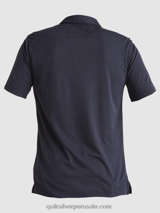 Quiksilver N8LNT250 hombres noches azules polo de manga corta waterman waterpolo