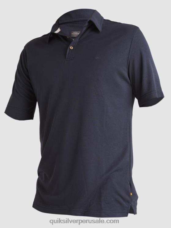 Quiksilver N8LNT250 hombres noches azules polo de manga corta waterman waterpolo