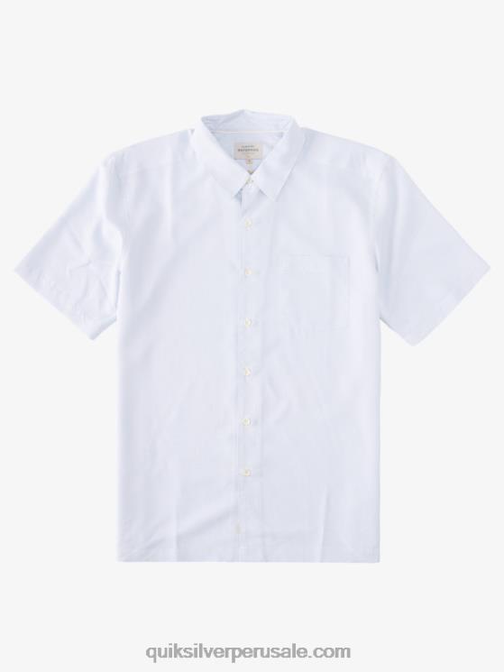 Quiksilver N8LNT281 hombres acantilado de los reyes blancos playera de manga corta Waterman Kings Cliff