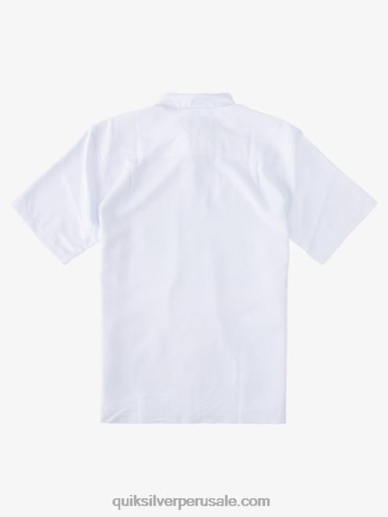 Quiksilver N8LNT281 hombres acantilado de los reyes blancos playera de manga corta Waterman Kings Cliff