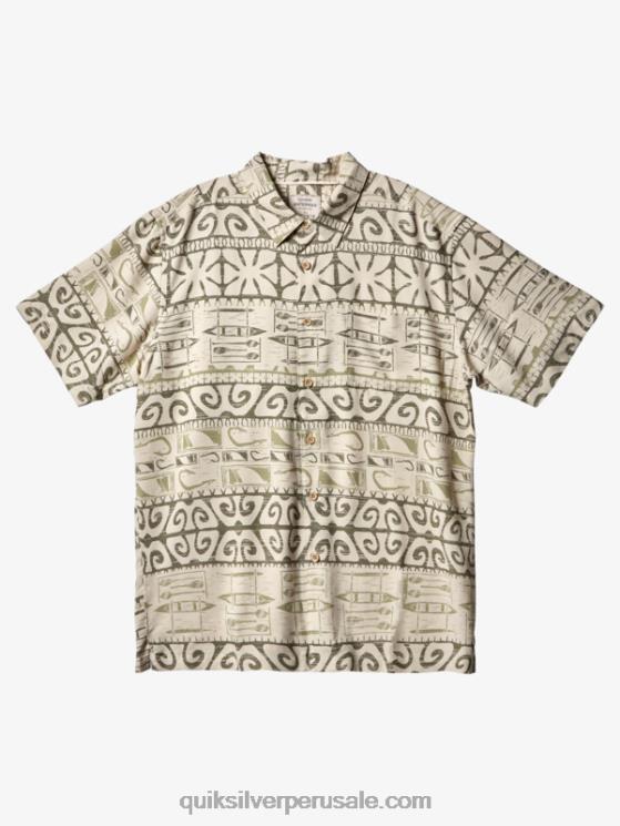 Quiksilver N8LNT291 hombres té en los árboles playera de manga corta Waterman at Trees