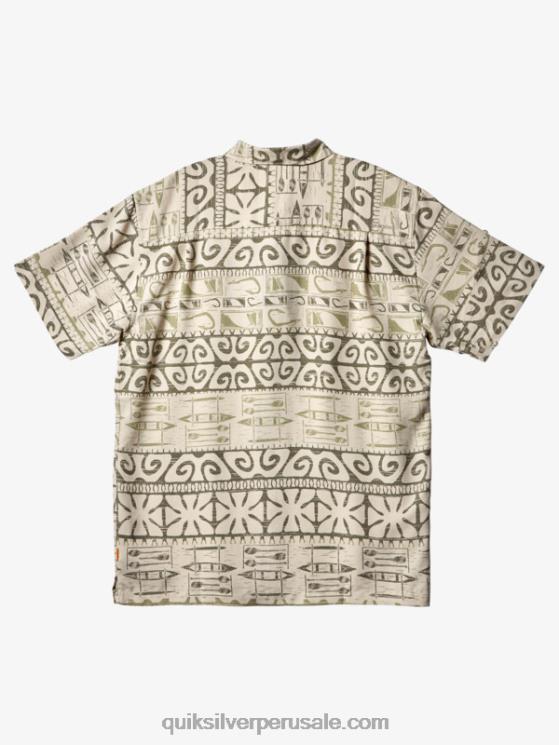Quiksilver N8LNT291 hombres té en los árboles playera de manga corta Waterman at Trees
